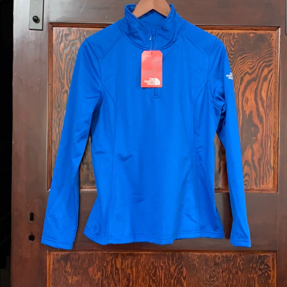North Face 1/4 zip fleece pullover M NWT